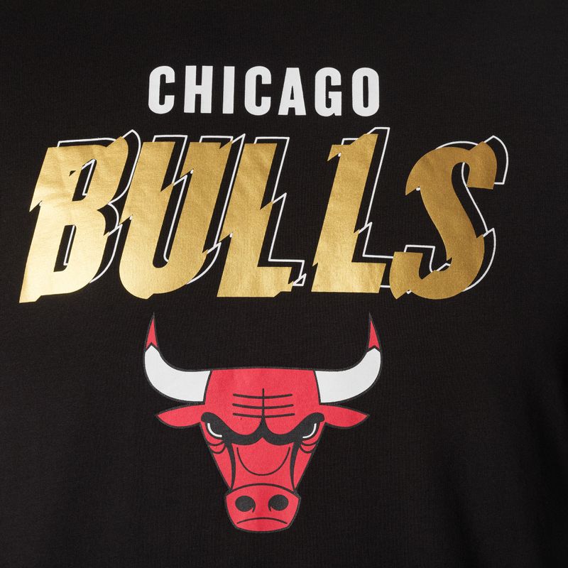 Tricou pentru bărbați New Era Team Script OS Tee Chicago Bulls black 8